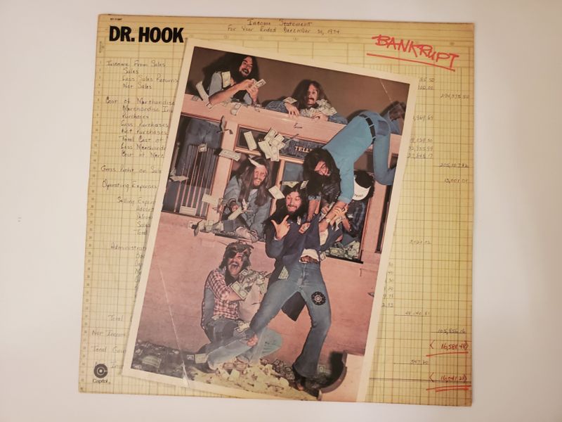 Dr. Hook Bankrupt vinyl record